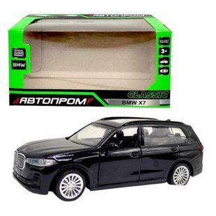 Машинка металева "Автопром. BMW X7" (ЧОРНА) 276351 фото