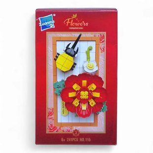 Конструктор &ldquo;Flowers. Картина з квіточками&rdquo;, 241 дет 255366 фото