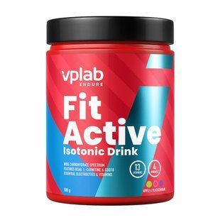 FitActive Isotonic Drink - 500g Apple and Blackcurrant 33950 фото
