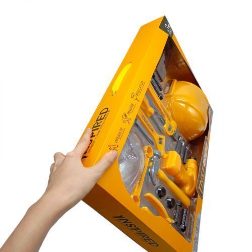 Набір інструментів з каскою батар.кор.51*7,5*33,5 280820 фото