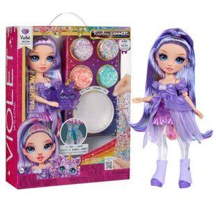 Ігровий набір з лялькою Rainbow High серії Rainbow Shimmers - Віолетта 288458 фото