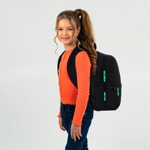 Рюкзак GoPack Education Teens 188M-4 чорний 287980 фото
