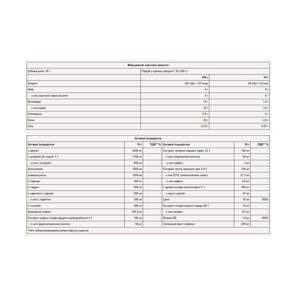 Beast Pre-Workout - 300g Cherry 32647 фото