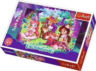 Пазли - (60 елм.) - "Післяобідній відпочинок" / Mattel, "Енчентімал" УТ000001868 фото