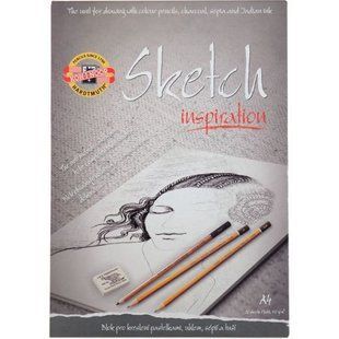 Альбом для скетчів, 20 арк., А4, 110 г/м2 (ескіз) 270968 фото