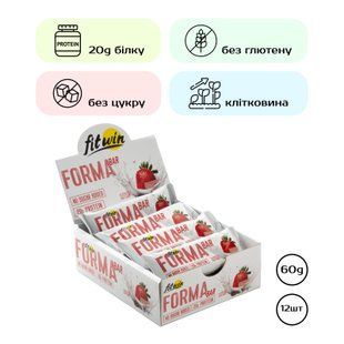 Forma Bar - 12x60g Strawberry yogurt 26059 фото