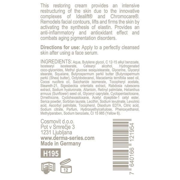 Регенеруючий анти-ейдж крем з ліфтинговим ефектом RENEW LIFTING CREAM DERMA SERIES 50 мл H195 фото