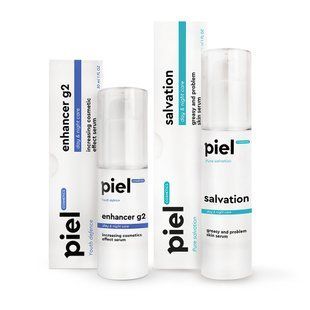 Комплекс засобів для проблемної шкіри від прищів та акне Pure Salvation Piel, 30мл+50мл SPM11 фото