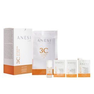 Професійний набір з вітаміном С 3C VITAMIN GLOW PROFESSIONAL KIT Anesi Lab 4порц anesi 062 фото