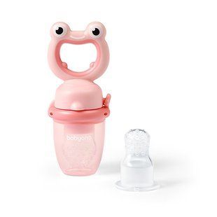 Німблер для годування "Жабеня" (Рожевий) "BabyOno" УТ000006868 фото