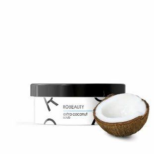 Кокосовий скраб з мерехтіннямя Robeauty 250 мл ROB-010 фото
