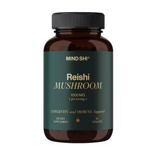 Reishi Mushroom 1000 mg - 60 vegcaps 29585 фото