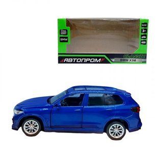 МАШИНКА АВТОПРОМ BMW X5M (СИНЯ) 285940 фото