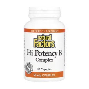 Hi Potency B Complex 50mg - 90 caps 31714 фото