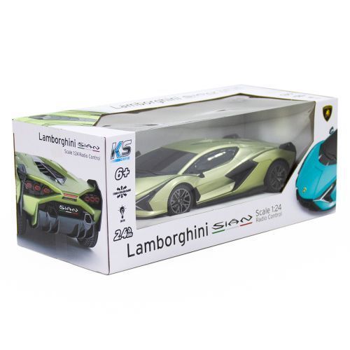 Машинка на радіокеруванні "Lamborghini Sian" (зелений) 222420 фото