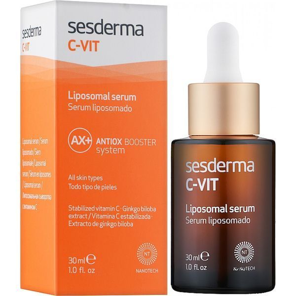 Сесдерма C- Vit Ліпосомальна сироватка з вітаміном C SesDerma C- Vit Liposomal Serum, 30 мл 40002447 фото