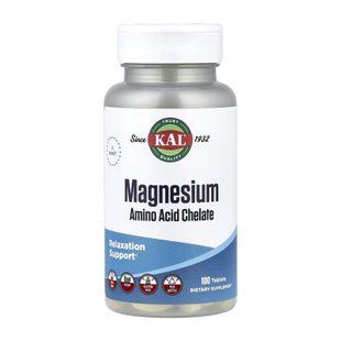 Magnesium Amino Acid Chelate 220mg - 100 tabs 32250 фото