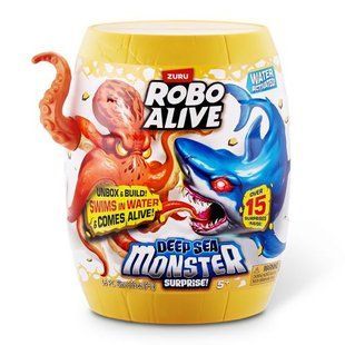 Інтерактивний ігровий набір Robo Alive &ndash; Глибоководний сюрприз. Восьминіг 278357 фото