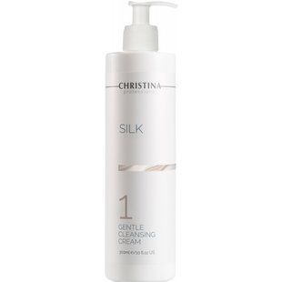 М'який очисний крем (крок 1) Christina Silk Gentle Cleansing Cream 300 мл CHR440 фото