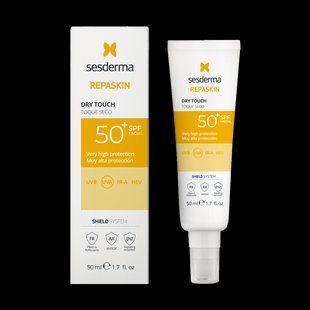 Сесдерма Сонцезахисний крем-гель SPF 50 SesDerma Repaskin Dry Touch Facial SPF 50, 50 мл 40008200 фото