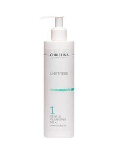 М'яке очисне молочко (крок 1) Christina Unstress Gentle Cleansing Milk 300 мл CHR772 фото