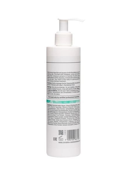 М'яке очисне молочко (крок 1) Christina Unstress Gentle Cleansing Milk 300 мл CHR772 фото