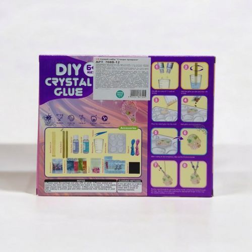 Ігровий набір "Створи прикраси: Десерт" DIY Crystal Glue 258229 фото