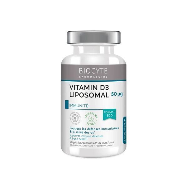 Biocyte Vitamine D3 Liposomal Вітамін D3 у ліпосомальній формі, 90 капсул LONVI08.6287446 фото