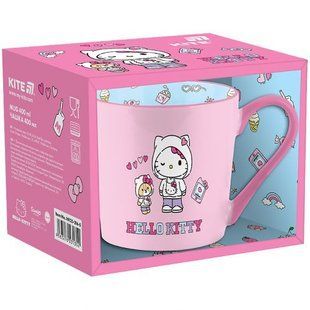 Чашка 400 мл, аніме Хеллоу Китти (Hello Kitty) 262146 фото