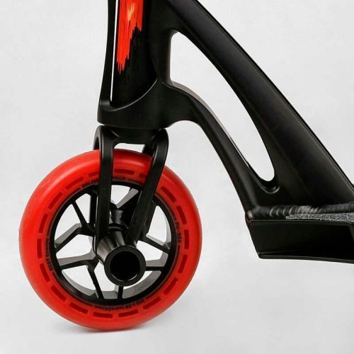 Самокат трюковий "Best Scooter" FEAR, SCS-система, ПЕГИ, алюмінієвий диск та дека, колеса PU, d=115 мм, ширина керма 58 см 266625 фото