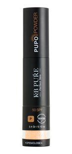 Пудра-пензель фізичний сонцезахисний з SPF 50 PUPO POWDER KB Pure 3,4 г 6003 фото