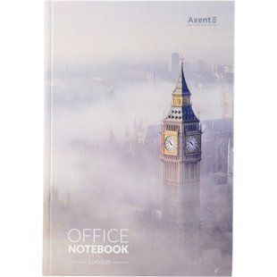 Книга записна А4, 192арк., кліт., London 270997 фото