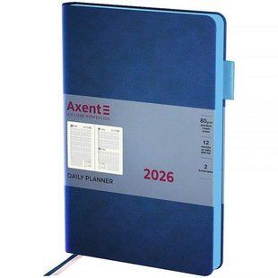 Щоденник 2026 Partner Soft Muse, 145*210, синій 275885 фото
