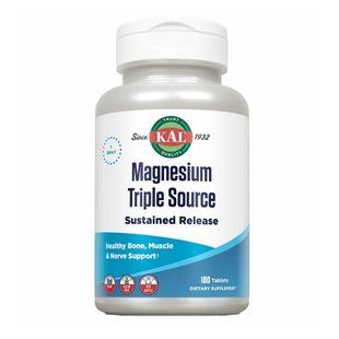 Magnesium Sustained Release Triple Source 500mg - 100 tabs 23515 фото
