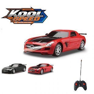 Машинка на радіокеруванні "Mercedes-Benz SLS AMG GT" на батарейках (25,2x12x10 см)/Kool Speed 12503 фото