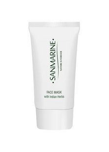 SanMarine Заспокійлива маска з індійськими травами Face Mask with Indian Herb 50 мл NL06 фото