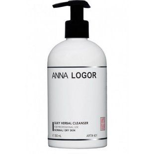 Очисне молочко з трав'яними екстрактами Anna Logor Silky Herbal Cleanser 350 мл AL401 фото