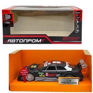Машинка металева "Audi RS 5 DTM" із серії "Автопром" (чорна) 214280 фото