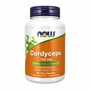 Cordyceps 750 mg - 90 vcaps 18431 фото