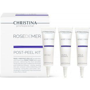 Набір для постпілінгового догляду (3 препарати) Christina Rose De Mer Post-Peel Kit CHR650 фото