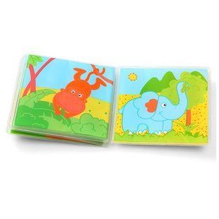 М'ягка книжка з пищалкою "Тваринки" (15.5х15см) "BabyOno" УТ000001411 фото