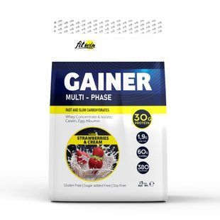 Gainer - 1500g Strawberry and Cream 26477 фото