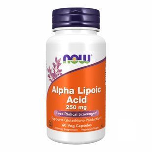 Alpha Lipoic Acid 250 mg - 60 vcaps 18434 фото