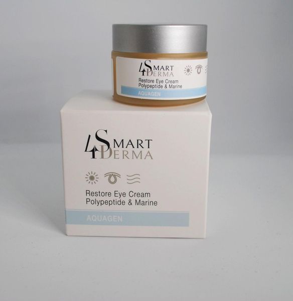 Smart4Derma Aquagen Restore Eye Cream Зволожувальний дренажний крем проти темних кругів і набряків, 30 мл 508 фото