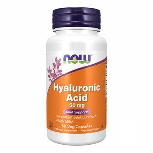 Hyaluronic Acid 50 mg - 60vcaps 18435 фото