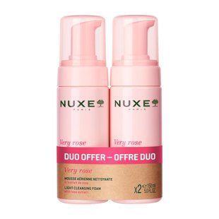 Нюкс ДУО Вері Роуз Очищуючий мус Nuxe Very Rose Cleansing Foam, 2*150 мл VN067502 фото