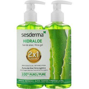 Набір Гель для обличчя та тіла Sesderma HIDRALOE Aloe Gel 250 мл*2 40004503 фото