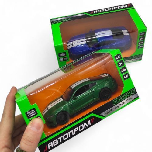 Машинка металева "АВТОПРОМ, Ford Shelby GT35", СИНІЙ 283451 фото