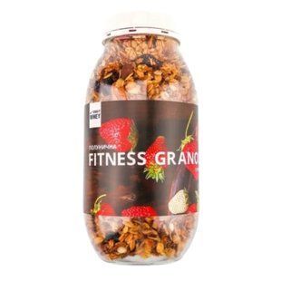 Fitness Granola - 450g Strawberry with Protein 27711 фото