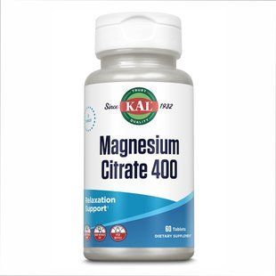 Magnesium Citrate 400mg - 60 tabs 23524 фото